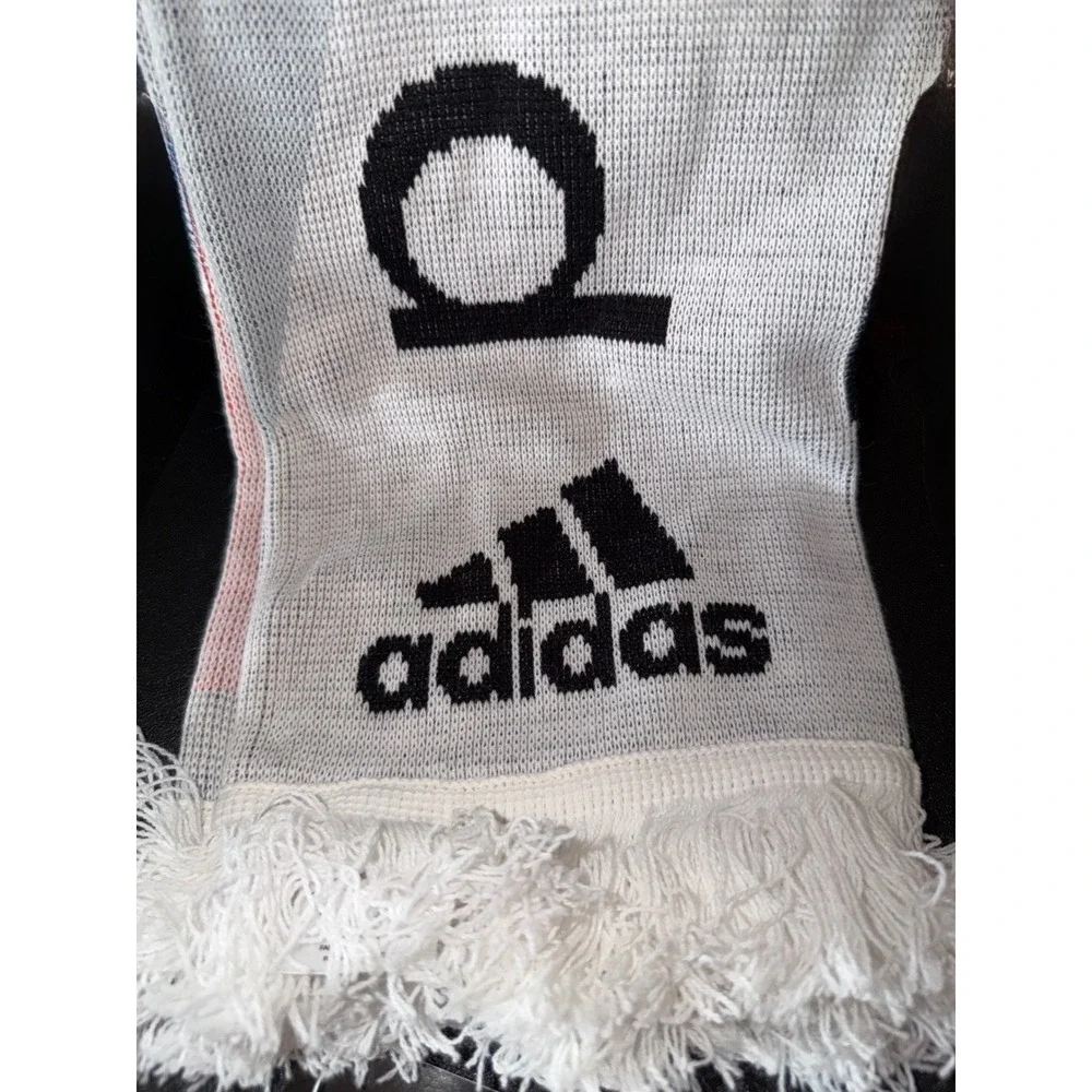 Adidas Real Madrid‎ Knit Scarf Unisex OSFM White Official Licensed Product NEW